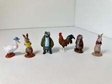 Beatrix Potter FW Plastic Figures Cake Topper Stocking x6 Peter Rabbit Bundle