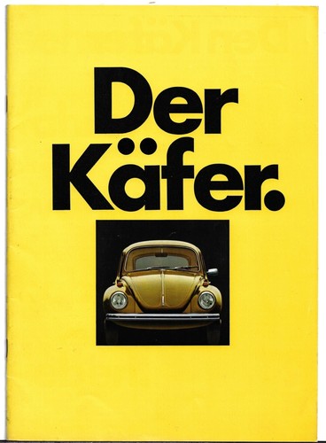 Volkswagen kafer 1971 - kafer, 1971-72