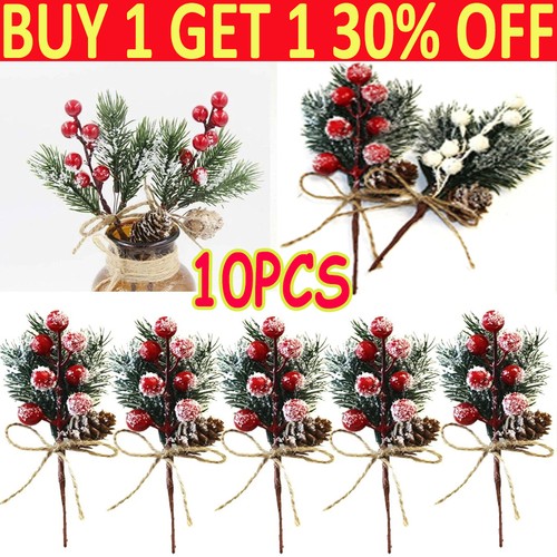 10x christmas artificial pine - christmas,