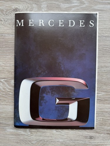 Mercedes wagon brochure - g,