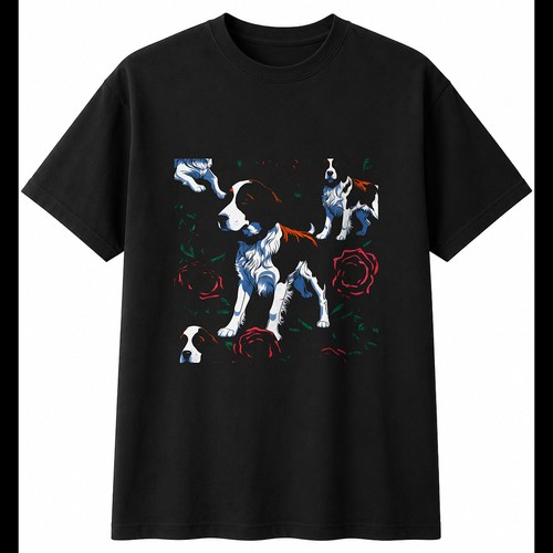 Colourful welsh springer - colourful,