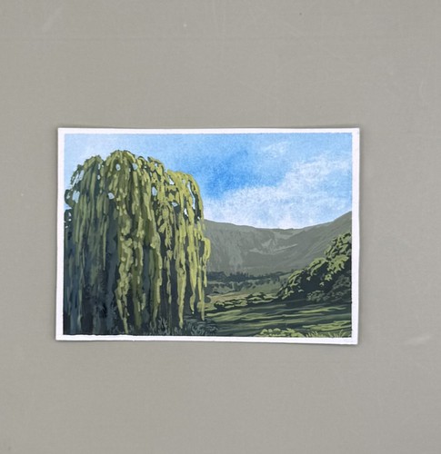 Aceo original miniature - aceo,