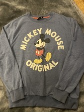 Disney Mickey Mouse Original Navy Jumper Size L