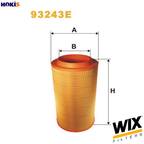 Air filter 93243e for - air, daf