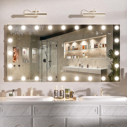 Led bathroom mirror with - bathroom,