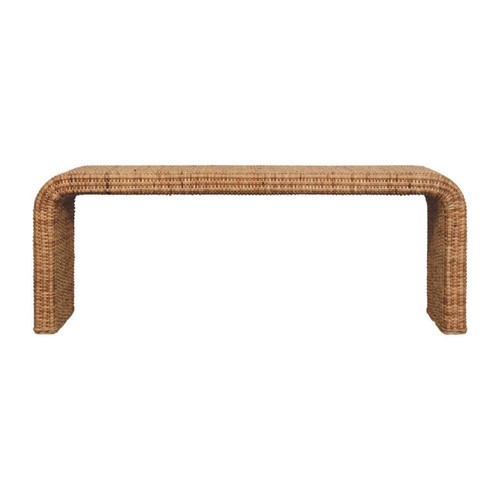 Rattan weave bench - weave,