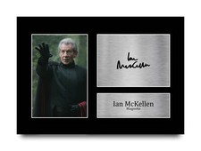 Ian McKellen X-Men Magneto Gift Signed Autograph Picture Print to Movie Fans