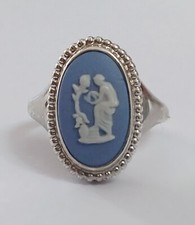 Wedgwood Blue Jasperware  Ring