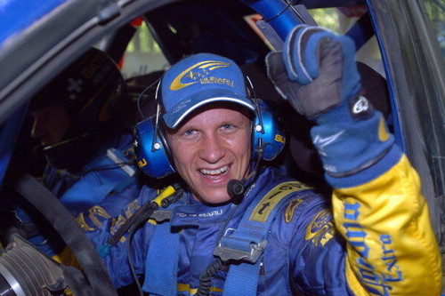 Rally winner petter solberg - rally,