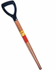 REPLACEMENT WOODEN SHAFT D HANDLE SHOVEL SPADE SPARE FORK AMTECH U1900 24"