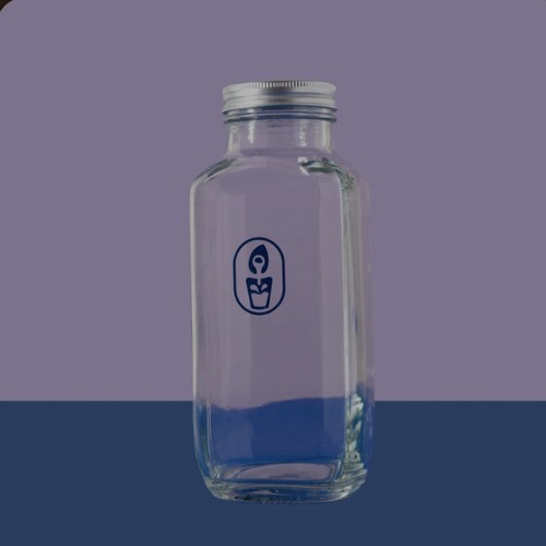 Milky plant glass litre - plant,