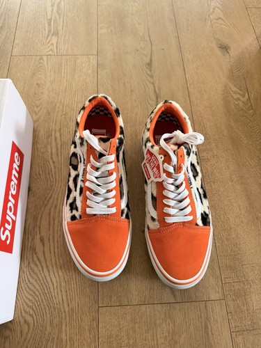 Supreme leopard vans - supreme,