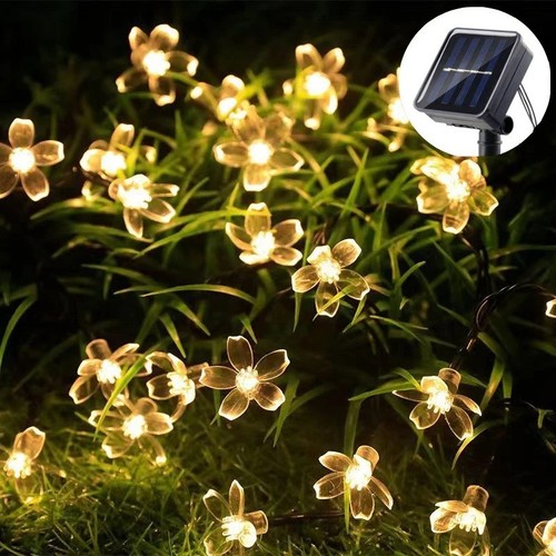 Solar rope lights - outdoor, tube