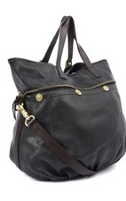Mulberry black leather , Mitzy Tote Bag With Original Dust Bag .