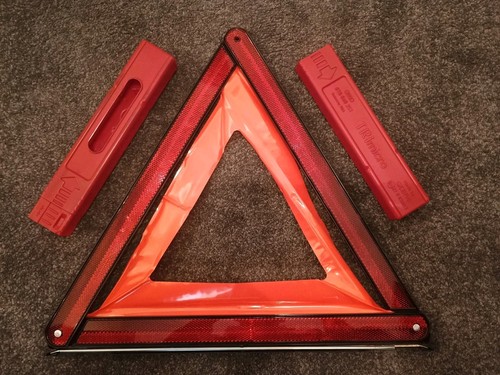 Genuine audi warning triangle - warning,