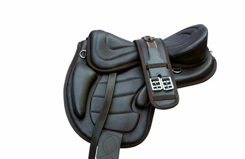 Soft leather treeless horse - soft,