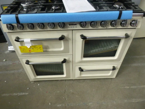 Smeg range cooker cream - range,