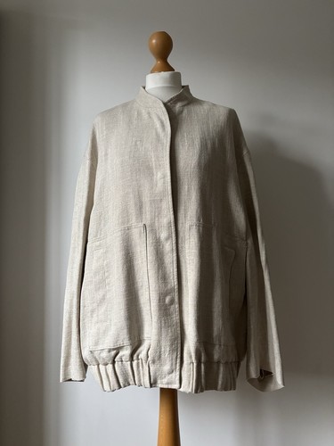Zara beautiful cream linen - zara,