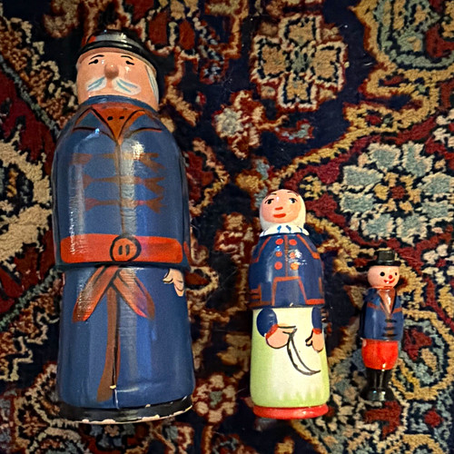 Hand painted vintage - vintage, french