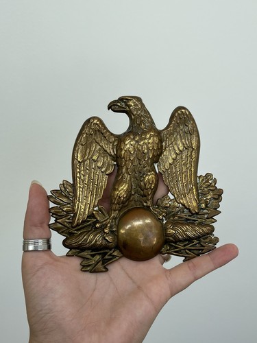 Antique french helmet - french, badge