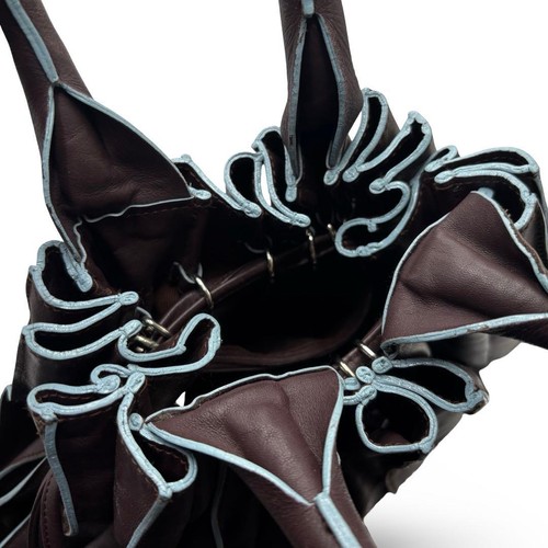 Lupo handbag tote pleated - handbag,