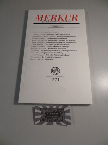 Merkur deutsche zeitschrift - -,