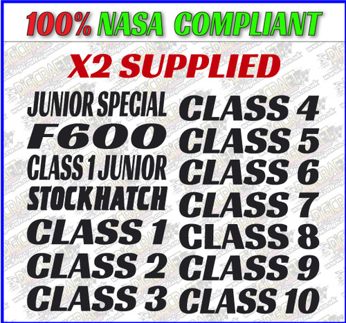 Nasa autograss class numbers - autograss,