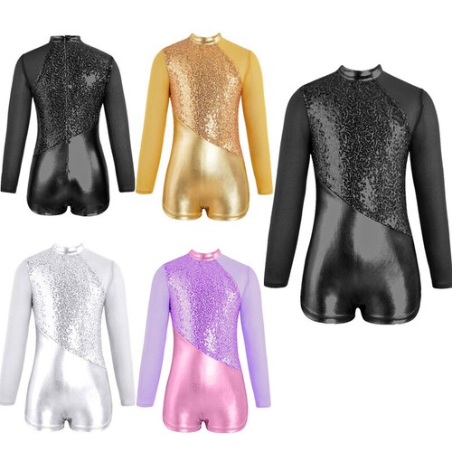 Girls kids sequins gym - girls,