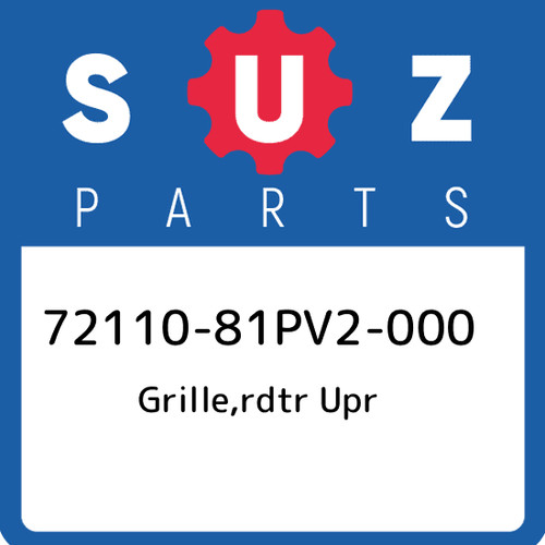 72110 81pv2 000 suzuki - 72110-81pv2-000,