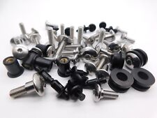 TL1000S Stainless steel screen & fairing bolts plastic clips fixing kit