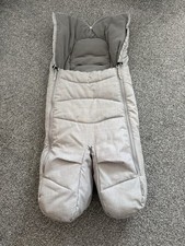 Stokke Xplory Black Melange Split Leg Footmuff
