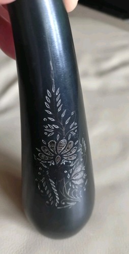 Indian bidri ware - ware, inlaid