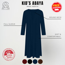 Girls Long Sleeve Maxi Dress
