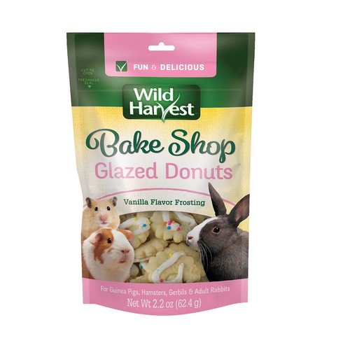 Small animal treats glazed - small,