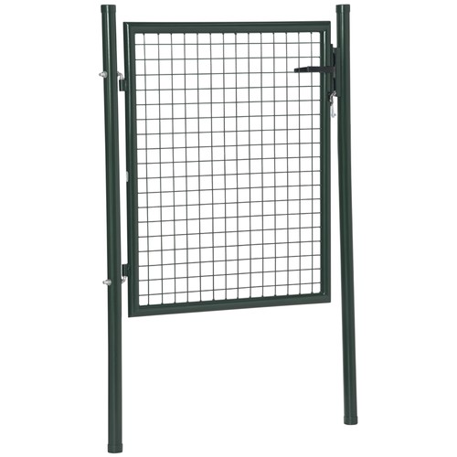 Homcom steel garden gate - garden,