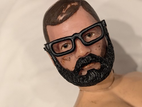 Vintage action man false beard - vintage,