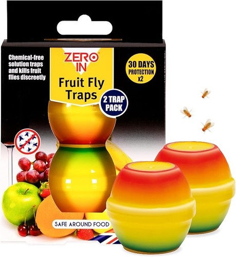 Zero fruit fly traps - zero, in