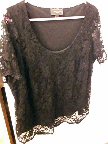 Ann harvey black lace - ann, top