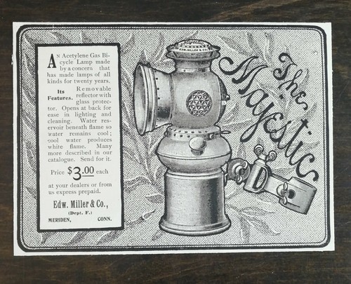 Vintage 1900 acetylene - 1900,