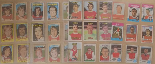 Football cards 1964 1975 - a&bc,
