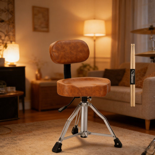 Rock solid drum throne - drum,