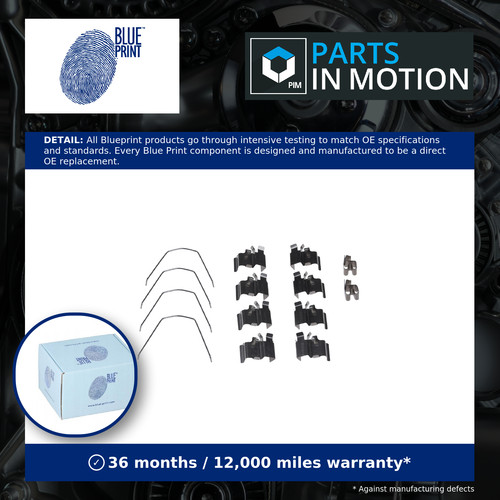 Brake pad fitting kit - pad,