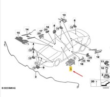 BMW 5 G60 SRS Control Unit