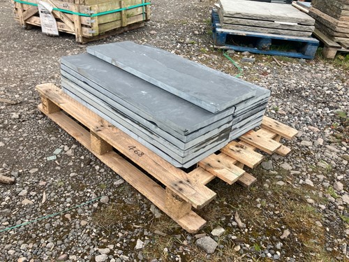 Natural slate slabs - slate, wall