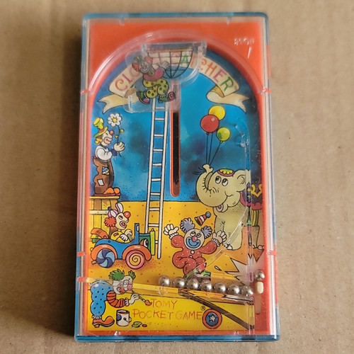 Tomy pocket game clown - tomy, catcher