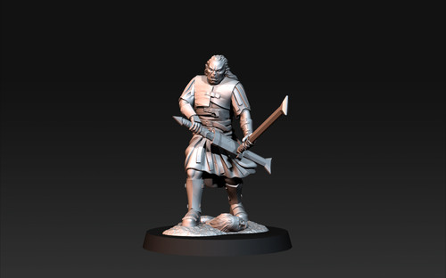 Outrider captain with sword - outrider, 2