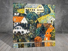 Gustav Klimt Houses in