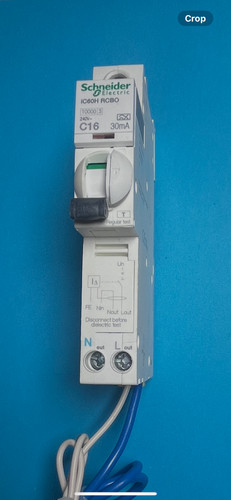 Schneider type rcbo c16 - schneider,