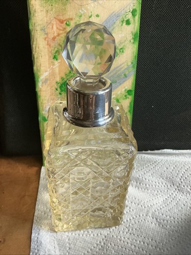 Antique hobnail cut glass - hobnail,