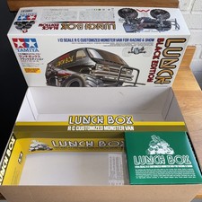 Tamiya Lunch Box Black Edition 1/12th Scale RC Car EMPTY BOX RARE